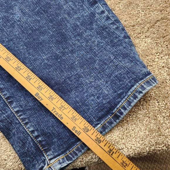 Torrid Perfect Wide Leg Vintage Stretch Mid-Rise Rip Knee Jeans Size 18 Regular - Picture 7 of 8